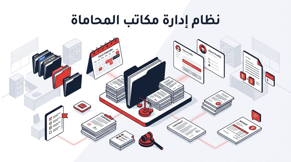 نظام إدارة مكاتب المحاماة