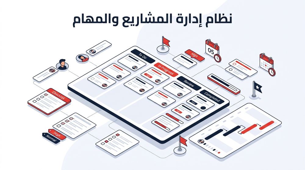 نظام إدارة المشاريع والمهام